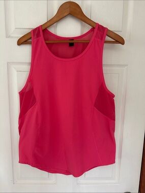 EUC 4/$20 90 Degree By Reflex Hot Pink Athletic Tank with Mesh Panels